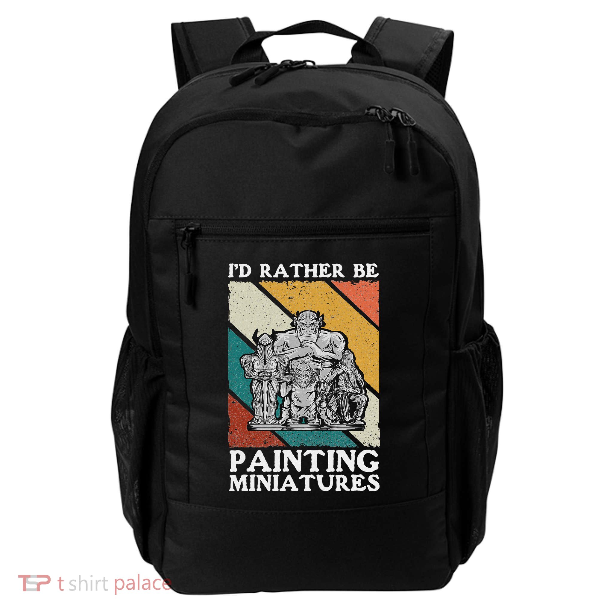 Wargamer ID Rather Be Painting Miniatures Daily Commute Backpack