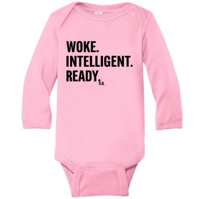 Woke Intelligent Ready Tlb Baby Long Sleeve Bodysuit