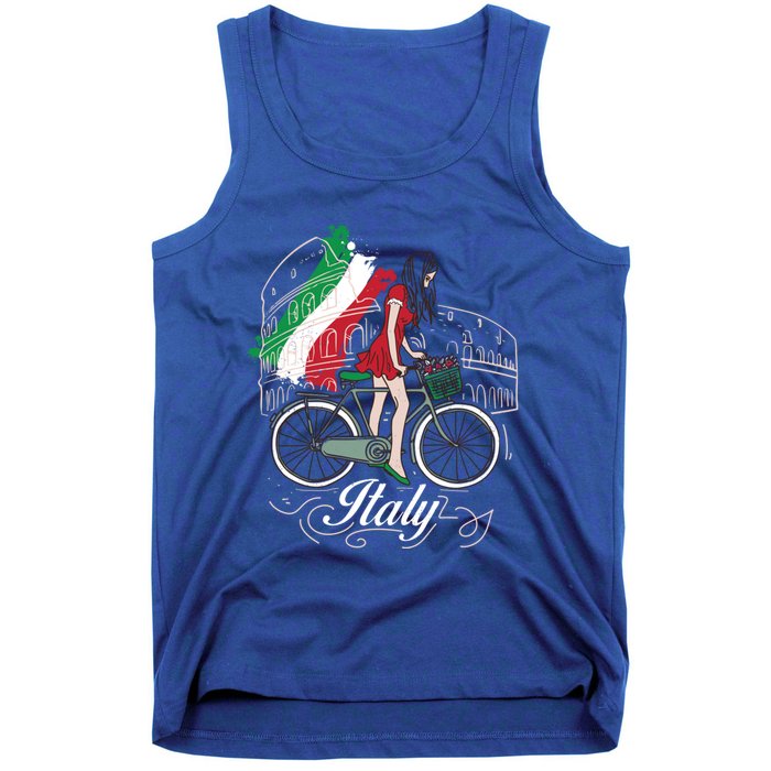 When In Rome Gift Design Beautiful Italy Design Gift Tank Top