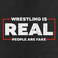 Wrestling Is Real People Are Fake Pro Wrestling Smark Beanie