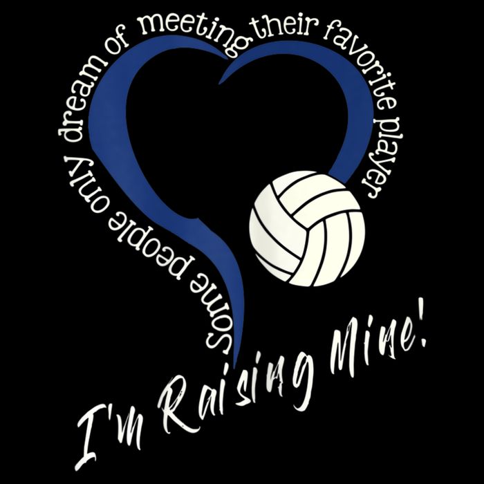 Womens I'm Raising Mine! Volleyball Mom Visor