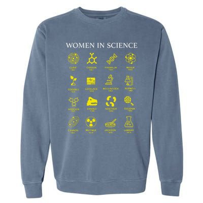 Women In Science Feminist Garment-Dyed Sweatshirt