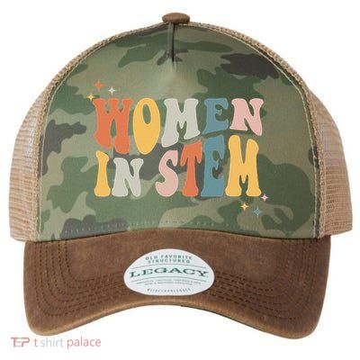 Women In Stem Steminist Science Female Engineer Tech Legacy Tie Dye Trucker Hat