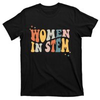 Women In Stem Steminist Science Female Engineer Tech T-Shirt