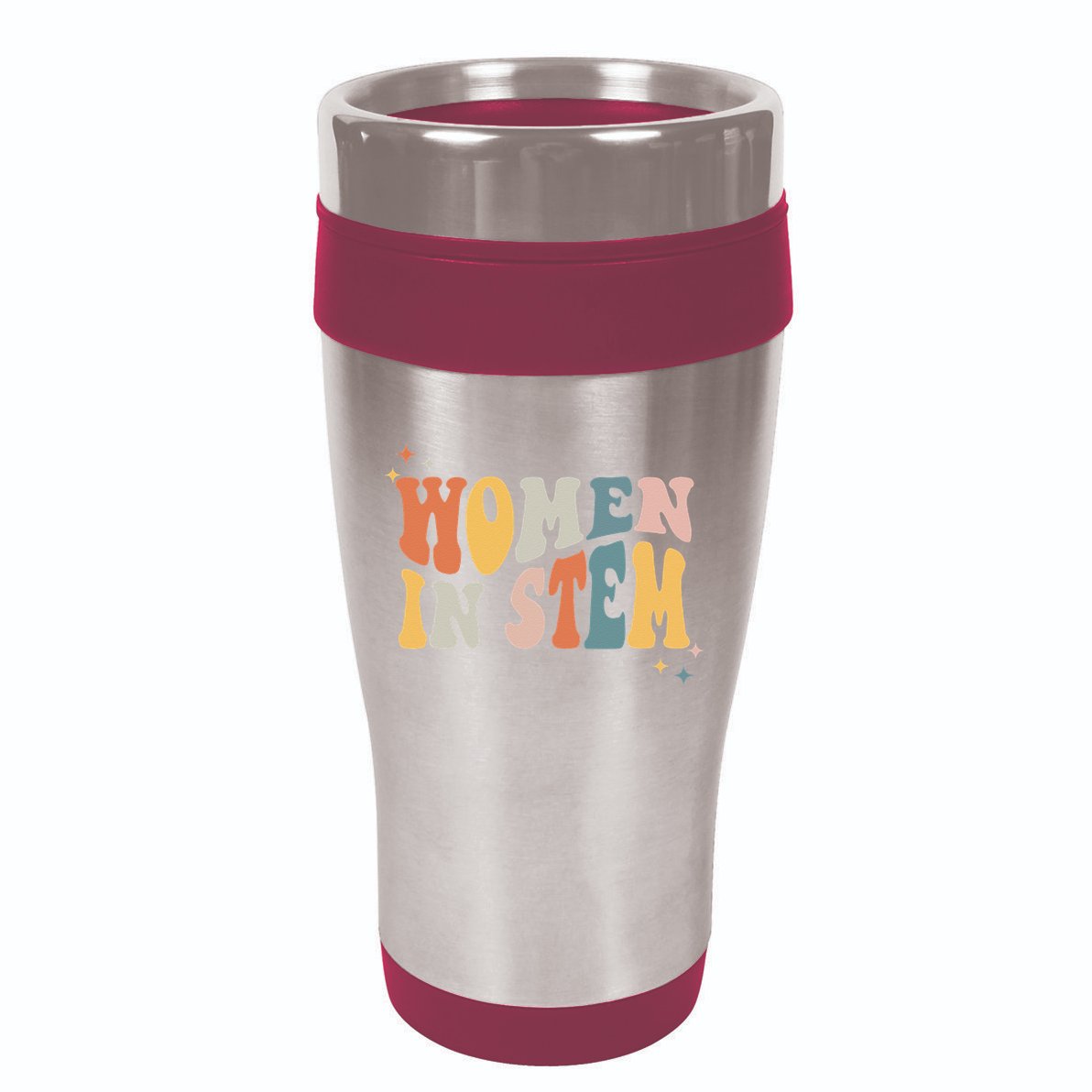 Women In Stem Steminist Science Female Engineer Tech 16oz Travel Tumbler