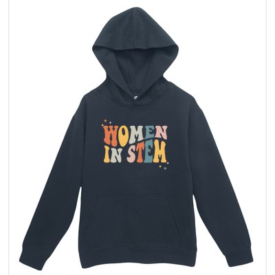 Women In Stem Steminist Science Female Engineer Tech Urban Pullover Hoodie