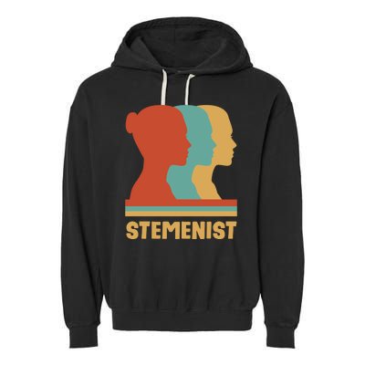 Women In Stem Garment-Dyed Fleece Hoodie