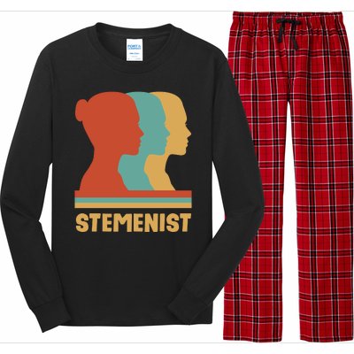 Women In Stem Long Sleeve Pajama Set