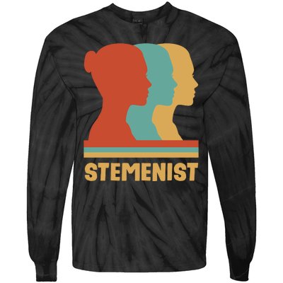 Women In Stem Tie-Dye Long Sleeve Shirt