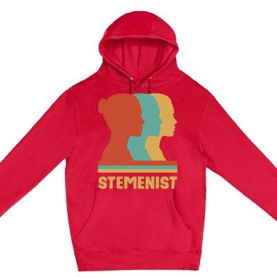 Women In Stem Premium Pullover Hoodie