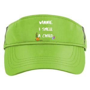 Winnie I Smell A Child Halloween Pregnancy Gift Adult Drive Performance Visor