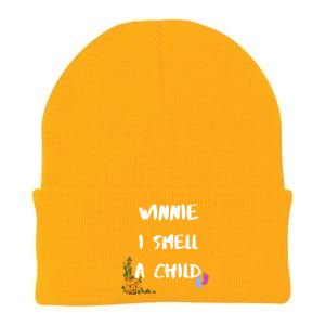 Winnie I Smell A Child Halloween Pregnancy Gift Knit Cap Winter Beanie