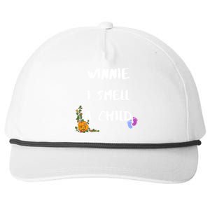 Winnie I Smell A Child Halloween Pregnancy Gift Snapback Five-Panel Rope Hat