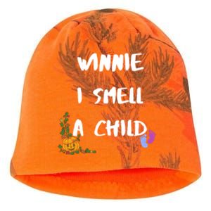 Winnie I Smell A Child Halloween Pregnancy Gift Kati - Camo Knit Beanie