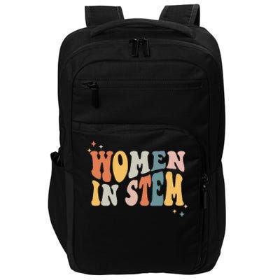 Women In Stem Steminist Science Female Engineer Tech Impact Tech Backpack