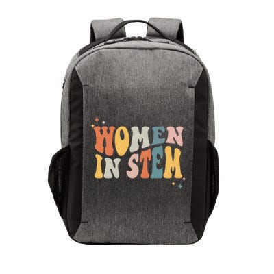 Women In Stem Steminist Science Female Engineer Tech Vector Backpack