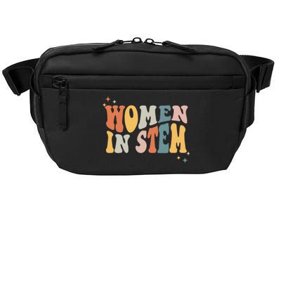 Women In Stem Steminist Science Female Engineer Tech Crossbody Pack