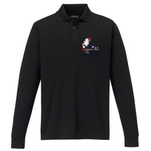 Wheelchair Ice Sled Hockey Handicap Sport Disabled Player Performance Long Sleeve Polo