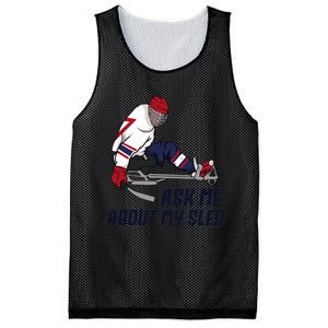 Wheelchair Ice Sled Hockey Handicap Sport Disabled Player Mesh Reversible Basketball Jersey Tank