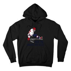 Wheelchair Ice Sled Hockey Handicap Sport Disabled Player Tall Hoodie