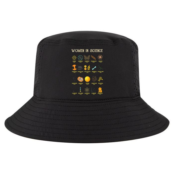 Women In Science Cool Comfort Performance Bucket Hat
