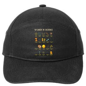 Women In Science 7-Panel Snapback Hat