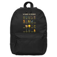 Women In Science 16 in Basic Backpack