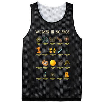 Women In Science Mesh Reversible Basketball Jersey Tank