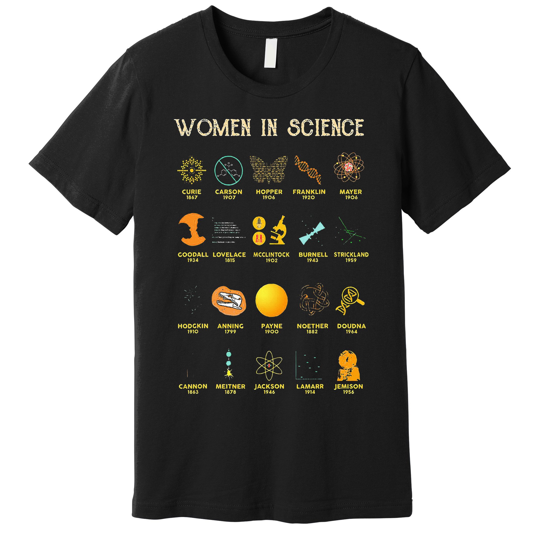 Women In Science Premium T-Shirt