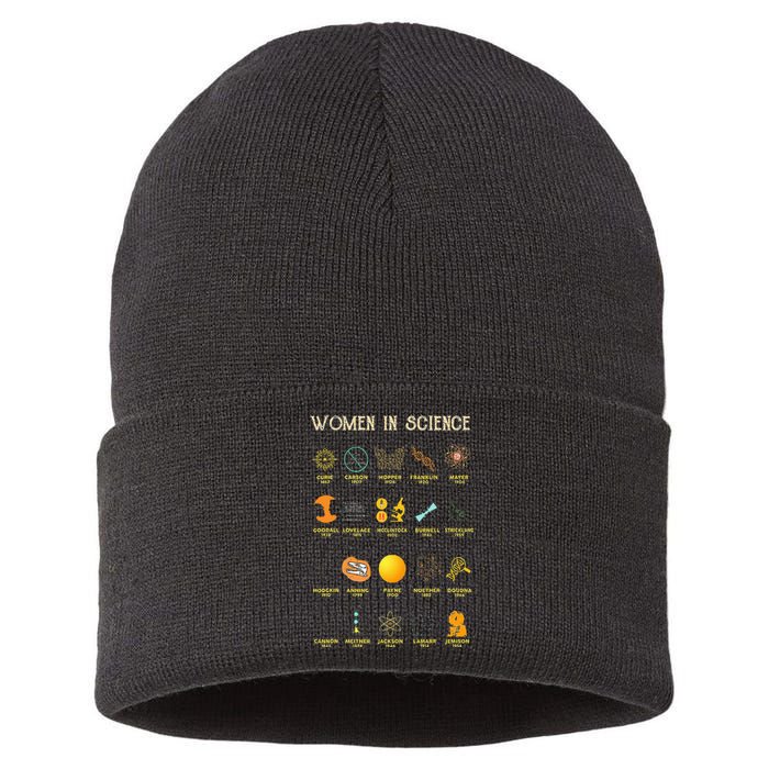 Women In Science Sustainable Knit Beanie