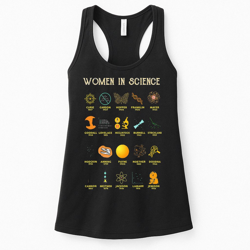 Women In Science Womens Tank Top
