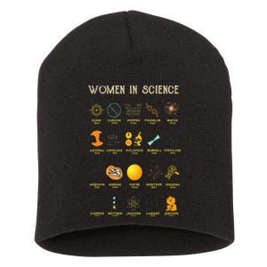 Women In Science Short Acrylic Beanie