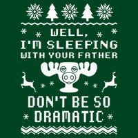 Well I'm Sleeping With Your Father Don't Be So Dramatic Mesh Reversible Basketball Jersey Tank
