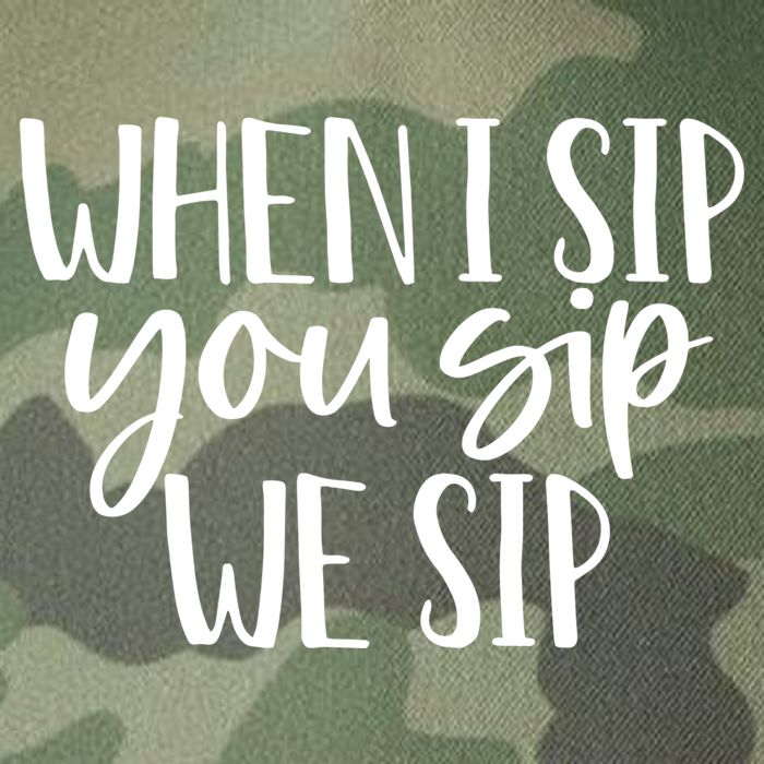 When I Sip You Sip We Sip Funny Bachelorette Bridal Party Gift Legacy Tie Dye Trucker Hat