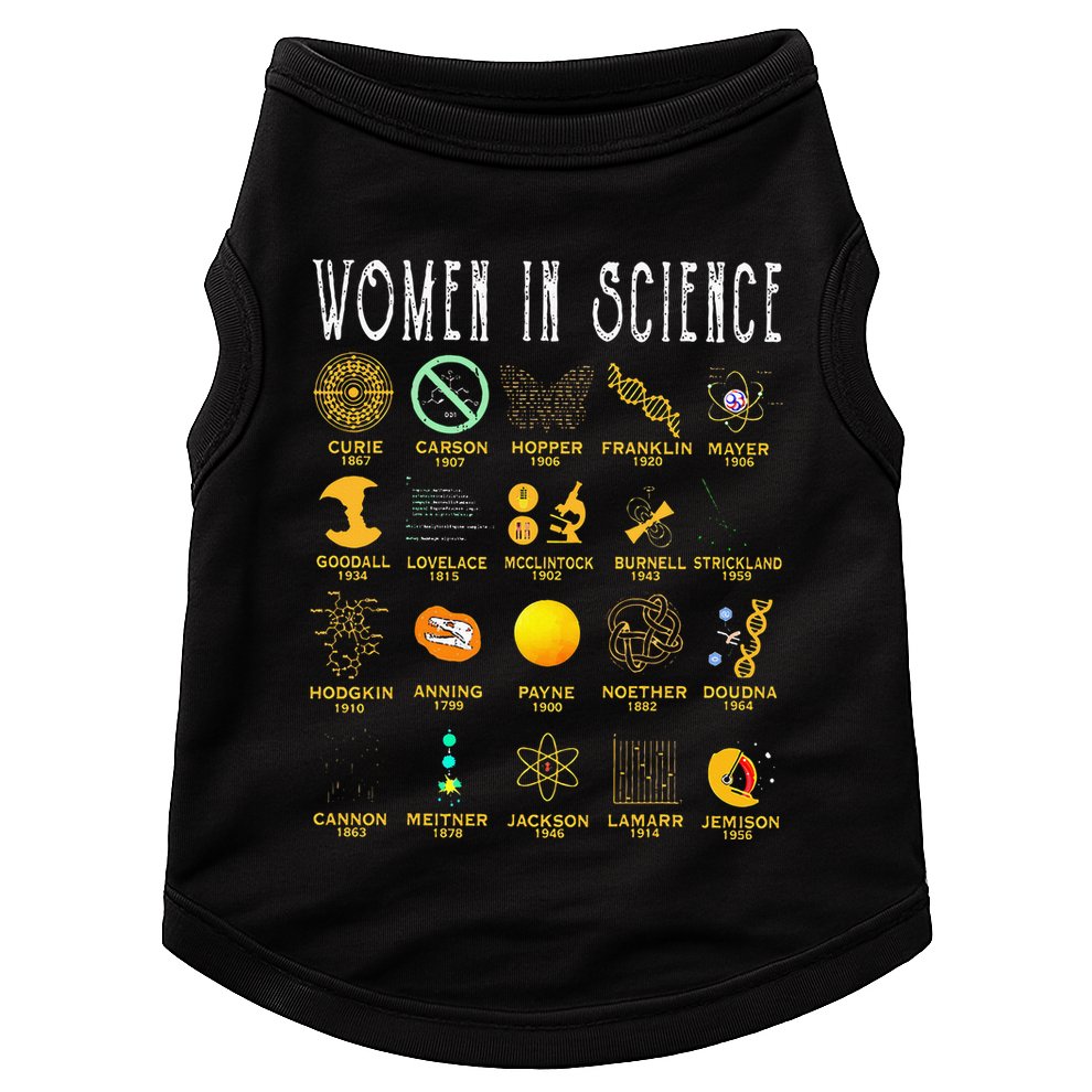Women In Science Doggie Tank