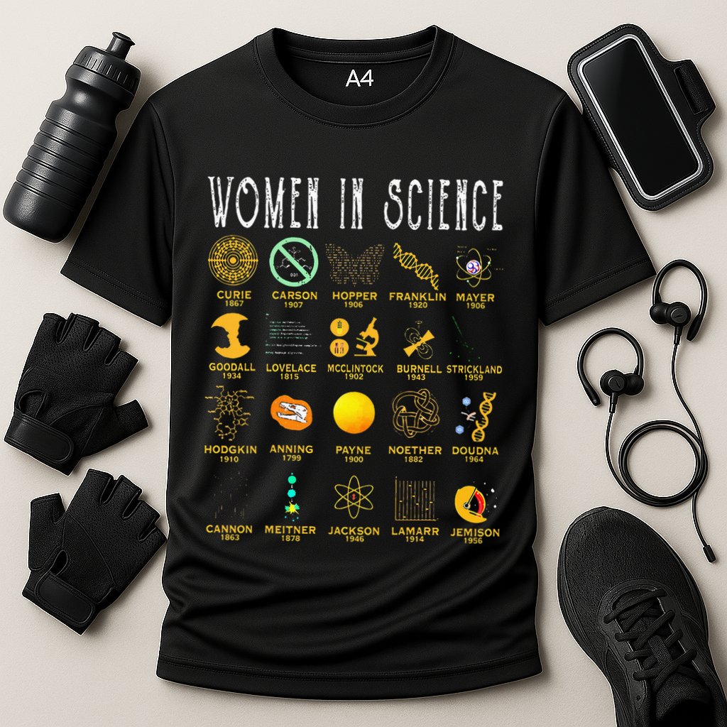 Women In Science Cooling Performance Crew T-Shirt