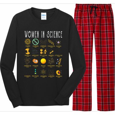 Women In Science Long Sleeve Pajama Set