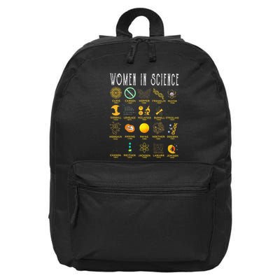 Women In Science 16 in Basic Backpack