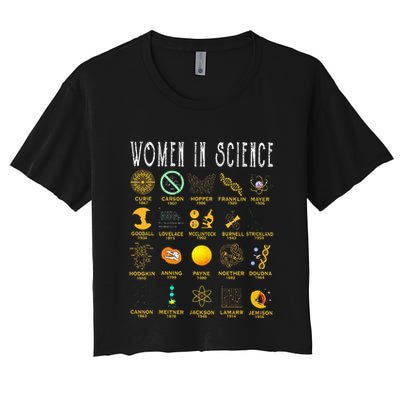 Women In Science Crop Top