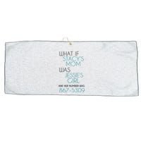 What If Stacy S Mom Was JessieS Girl And Her Number Was 867 Large Microfiber Waffle Golf Towel