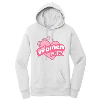 Women In Stem For Science Teacher Women's Pullover Hoodie