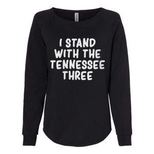 Women I Stand With The Tennessee Three Womens California Wash Sweatshirt