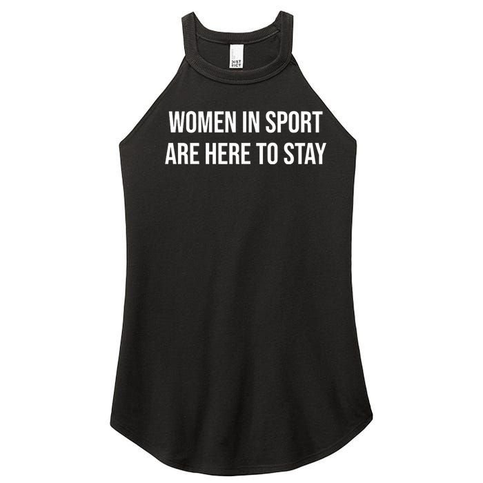 Women In Sport Are Here To Stay Women's Perfect Tri Rocker Tank