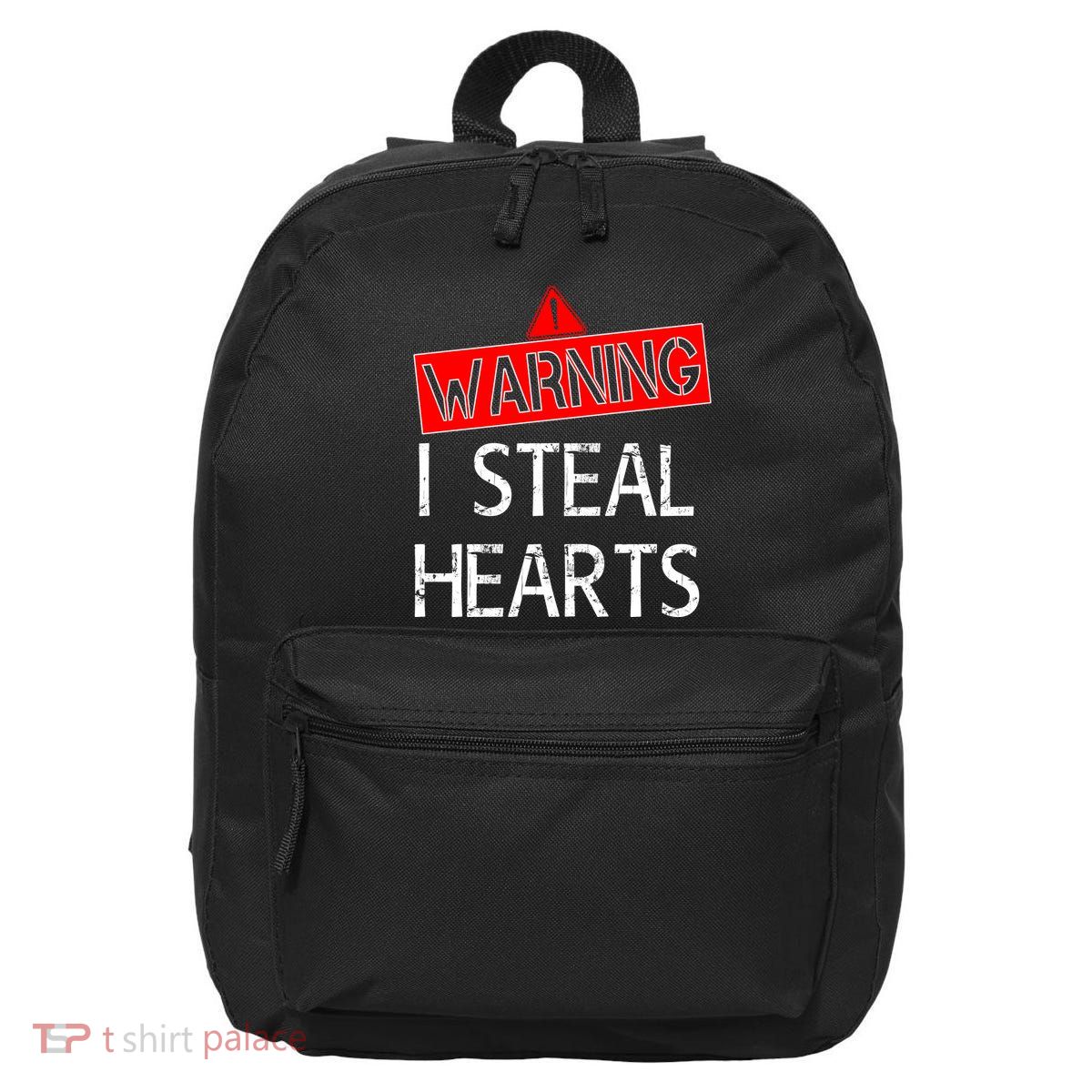Warning I Steal Hearts 16 in Basic Backpack