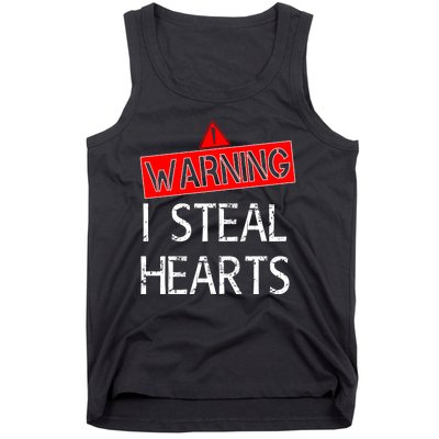 Warning I Steal Hearts Tank Top