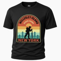 Wellesley Island State Park New York Retro Hiking Cooling Performance Crew T-Shirt