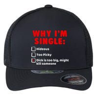 Why IM Single Hideous Too Picky Dick Is Too Big Flexfit Unipanel Trucker Cap