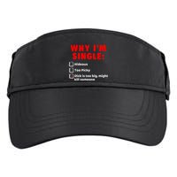 Why IM Single Hideous Too Picky Dick Is Too Big Adult Drive Performance Visor