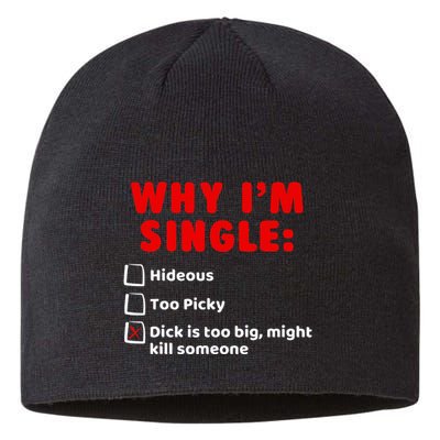 Why IM Single Hideous Too Picky Dick Is Too Big Sustainable Beanie