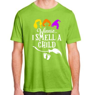 Winnie I Smell A Child Halloween Pregnancy Announcet Mom Funny Gift Adult ChromaSoft Performance T-Shirt